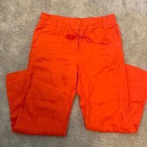 Ann Taylor LOFT 100% linen pants